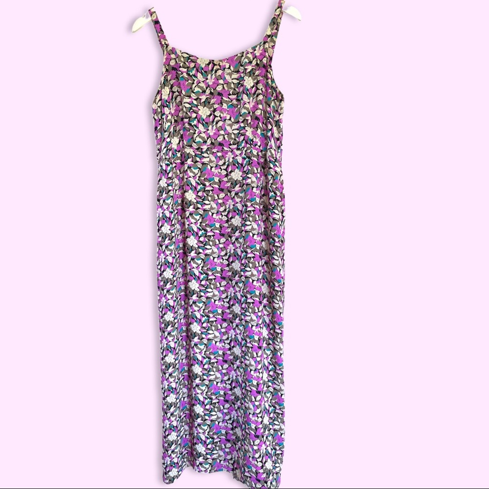 VINTAGE : Retro Printed Maxi/ Mu’umu’u